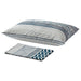 White-blue cotton flat sheet and pillowcase from IKEA  00493889