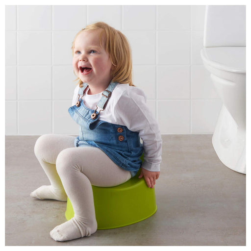 Ergonomic and comfortable IKEA Children's Potty with a removable inner potty for easy cleaning