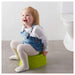 Ergonomic and comfortable IKEA Children's Potty with a removable inner potty for easy cleaning
