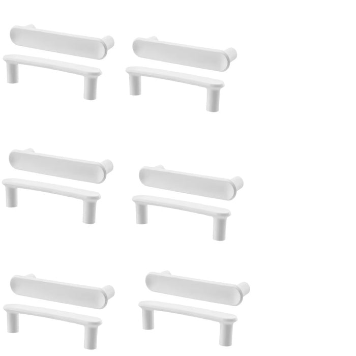 Digital Shoppy IKEA Handle, white, 116 mm, price, online, kitchen shelves handle, 60336434