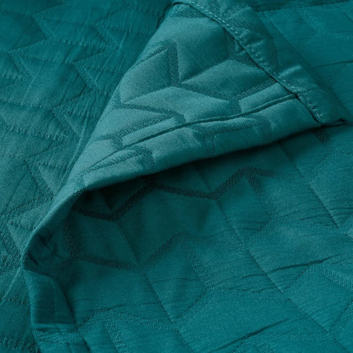 Soft and stylish dark green IKEA bedspread, 150x250 cm in size00455571