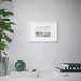 Create a fresh and modern look with a chic and versatile white 21x30cm photo frame from IKEA 20427285
