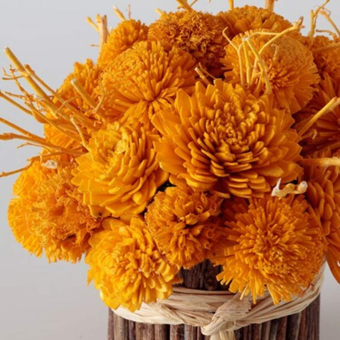 Digital Shoppy IKEA Dried Bouquet, Flower/Yellow
