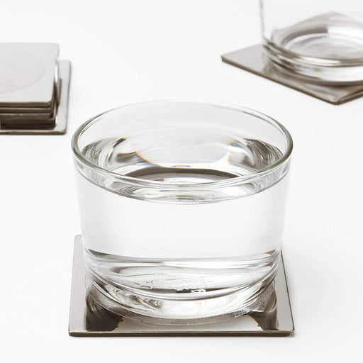 Add a touch of industrial chic to your home with these IKEA steel coasters 30174225