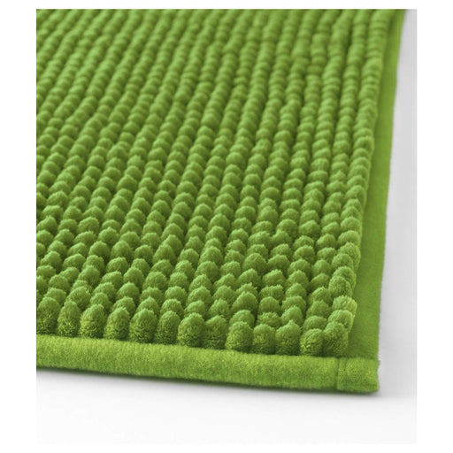 Thick and luxurious green bath mat from IKEA, with a plush texture that provides comfort and warmth to your feet after a shower or bath 60242421