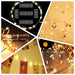 Digital Shoppy 2M/5M/10M Photo Clip USB LED String Lights Fairy Warm White Lights Indoor/Outdoor Battery Operated Decoration (2M -12 Clips)