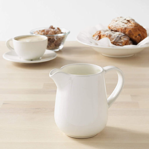 IKEA Milk/Cream Jug, Off-White, 39 cl (13 oz) price online milk mug storage milk ikea milk mug digital shoppy 40297283