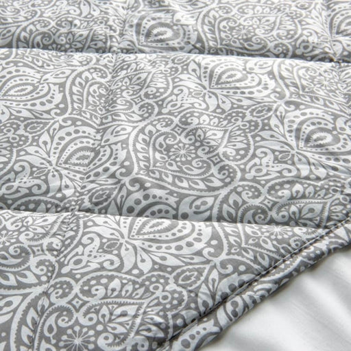 Cozy and Stylish IKEA Duvet in Dark Grey/White - LÅGBJÖRK Collection 60489931