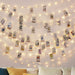 Digital Shoppy 2M/5M/10M Photo Clip USB LED String Lights Fairy Warm White Lights Indoor/Outdoor Battery Operated Decoration (2M -12 Clips)