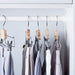 Digital Shoppy IKEA Cloth Trouser/Skirt Hanger, Chrome-plated Multi functional Hangers 40240404 hanger clothes online low price