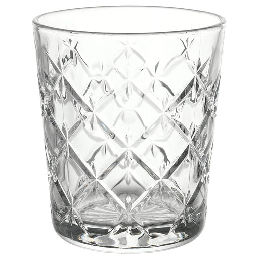 SÄLLSKAPLIG Champagne coupe - clear glass/patterned 21 cl (7 oz)