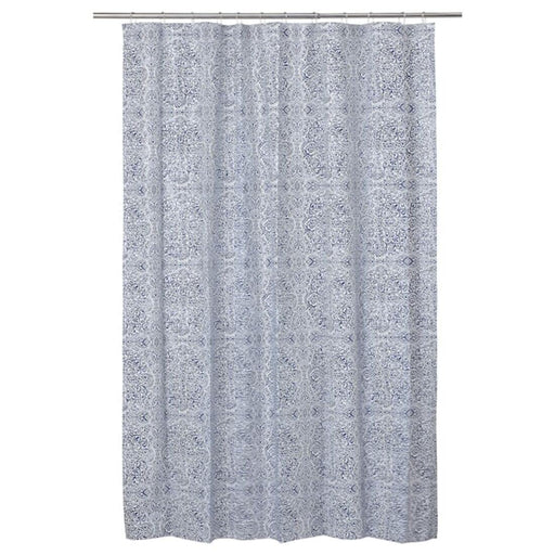 Digital Shoppy IKEA Shower Curtain, white/blue180x200 cm. 20477204