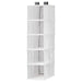 Ikea RASSLA Storage with 5 compartments, White, 25x40x98 cm (9 ¾x15 ¾x38 ½) - digitalshoppy.in