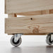 IKEA Single Wheel Caster Wheels for Furniture, Grey, 50 mm (2") - Pack of 4 - digitalshoppy.in