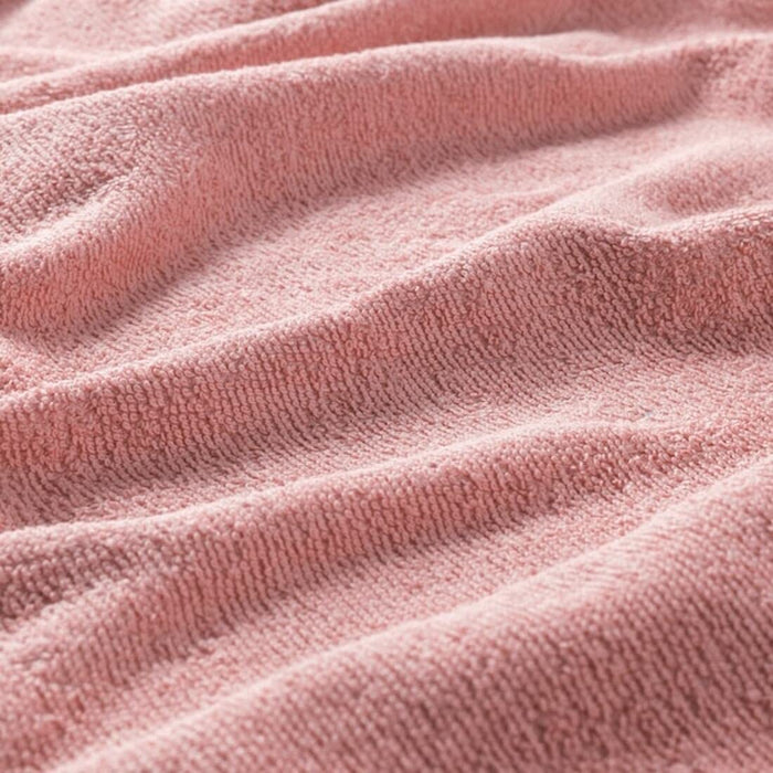 Soft and plush bath towel from IKEA in pink, with dimensions of 70x140 cm 60456308