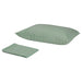 Green cotton flat sheet and pillowcase from IKEA  10419083