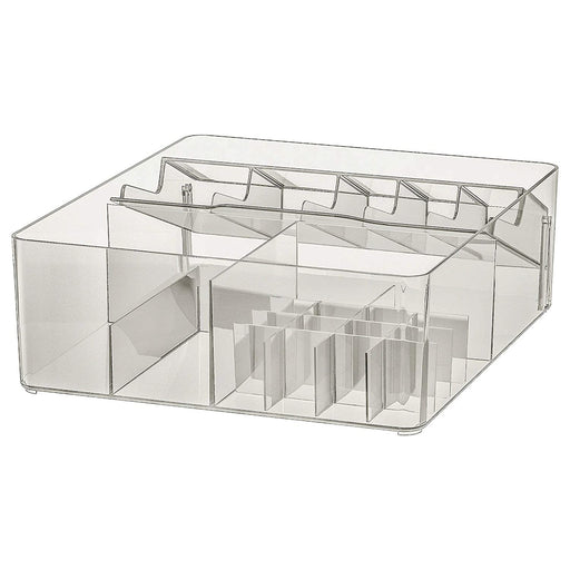 IKEA Box with Compartments, Smoked 32x28x10 cm (12 ½x11x4") - digitalshoppy.in
