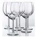 A clear glass wine glass from IKEA, perfect for enjoying your favorite wines.