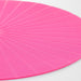 A pack of four pink placemats made of lightweight and easy-to-clean plastic, with a subtle textured design 20408908