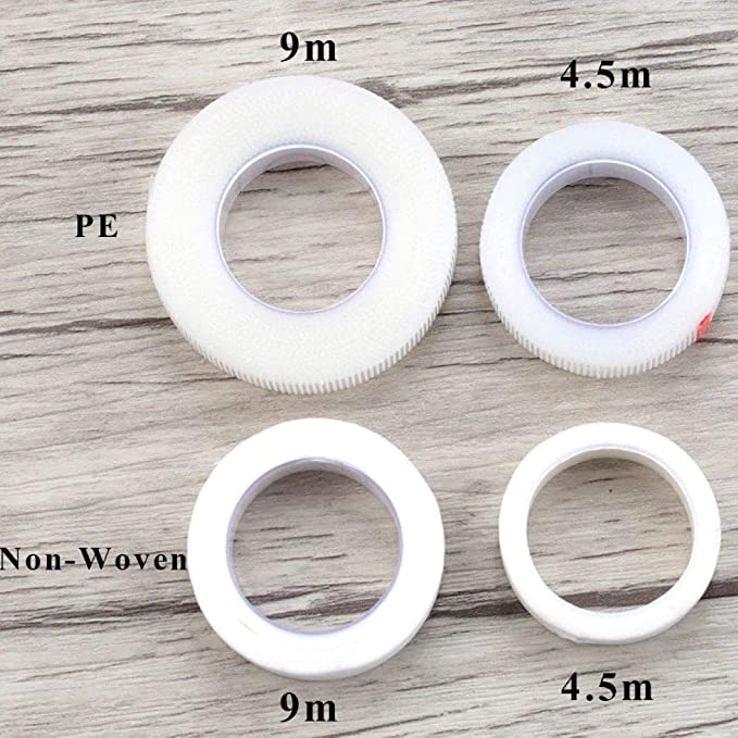 Digital Shoppy Medical Tape/White Silk Paper Under Patches Eyelash Extension Supply Eyelash Extension Tape (Non-woven fabric ) X0014ZQ6S3 place eyelash patch online low price
