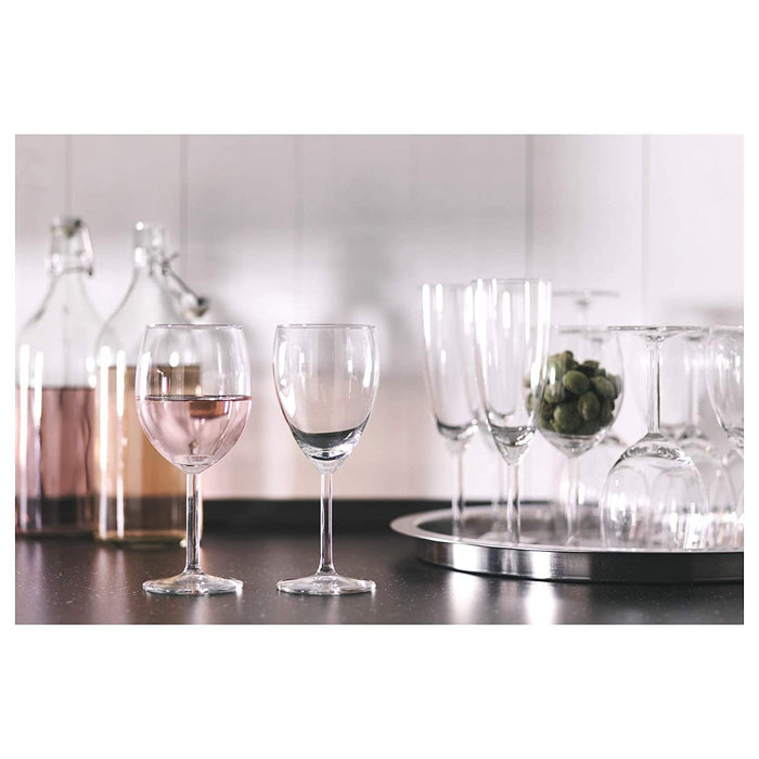 Ikea Red Wine Glass (Silver) - digitalshoppy.in