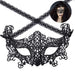 Digital Shoppy Women's Fashion Lace Eye Masks for Masquerade Halloween Venetian Costumes Fancy Dress Carnival Dancing Night Club Event Parties - digitalshoppy.in