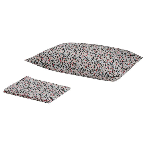 Multicolor cotton flat sheet and pillowcase from IKEA  30419015