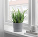 IKEA Plant Pot, in/Outdoor, Grey, 12 cm (4 ¾") - digitalshoppy.in