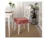 Digital Shoppy IKEA Chair pad, red43x42x4.0 cm (17x17x2 )  40483591 office use chair online price