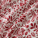 Close-up of red cotton flat sheet from IKEA 40494293