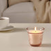 IKEA Scented Candle in Glass, Lingonberry, Pink, 8 cm (3 ¼") - digitalshoppy.in