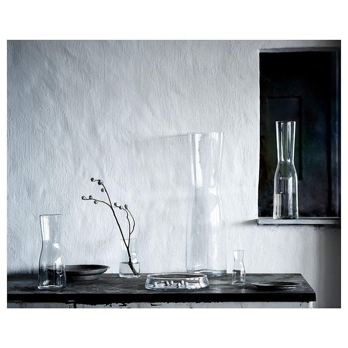 IKEA's clear glass 14cm vase, stylish and functional for displaying fresh or dried flowers 50335996