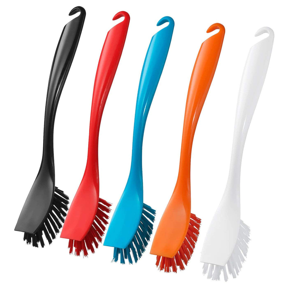 IKEA ANTAGEN Dish-Washing Brush, Assorted-Colours (5 Pieces)