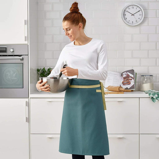 Protect your clothes while cooking or baking with this practical and fashionable apron from IKEA, designed for optimal comfort and functionality 70467943