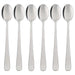 Digital Shoppy IKEA Spoons Stainless Steel - Pack of 6 stirring serving eating scooping mixing 50177591