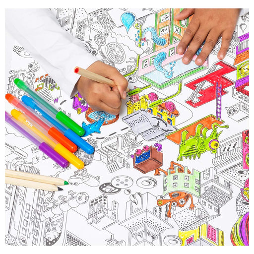 Digital Shoppy IKEA Coloring Paper roll, 10 m (394 ") painting relax children colouring watercolors 90385395