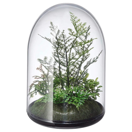 IKEA Artificial Terrarium, Dome, 15 cm (6")natural-looking-artificial-plants-pot-and-trees-indoor-for-home- 5046112