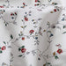 Close-up of white cotton flat sheet from IKEA 80419013  
