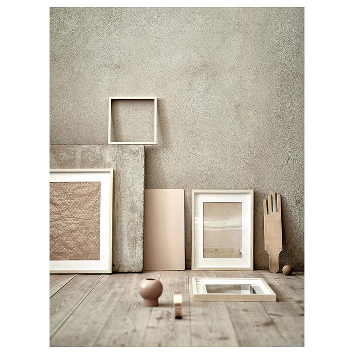 This Birch Effect Beige IKEA frame is the perfect size for displaying small yet impactful pieces of art or photos 50365771