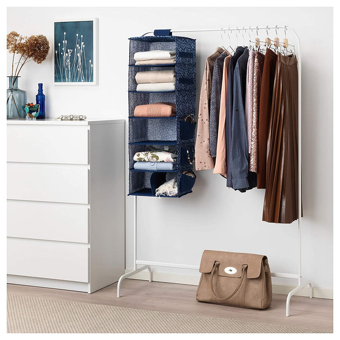 digital shoppy ikea-hanging-storage-with-7-compartments-blue-white-30x30x90-cm-digital-shoppy-40398357
