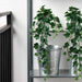 IKEA A lifelike artificial hanging ivy potted plant from IKEA, perfect for adding a touch of nature to any space, measuring 12 cm and designed for in/outdoor use. -10461152