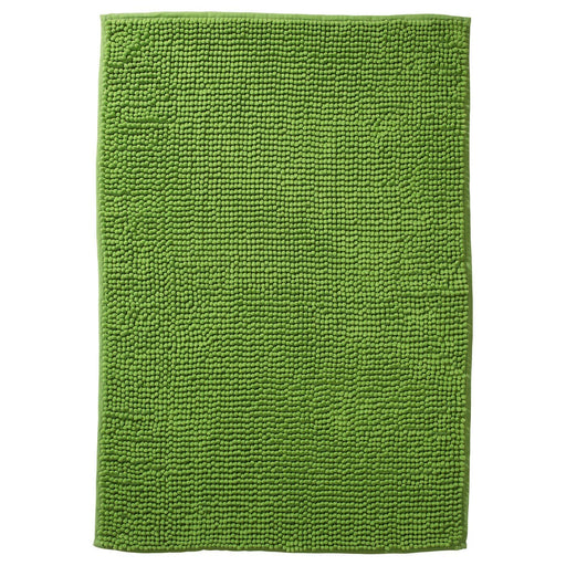 Green bath mat from IKEA with plush texture and anti-slip backing for added safety and comfort 60242421