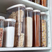 IKEA Dry Food Jar with Lid, Transparent, White, 2.3 l (2 qt) - digitalshoppy.in