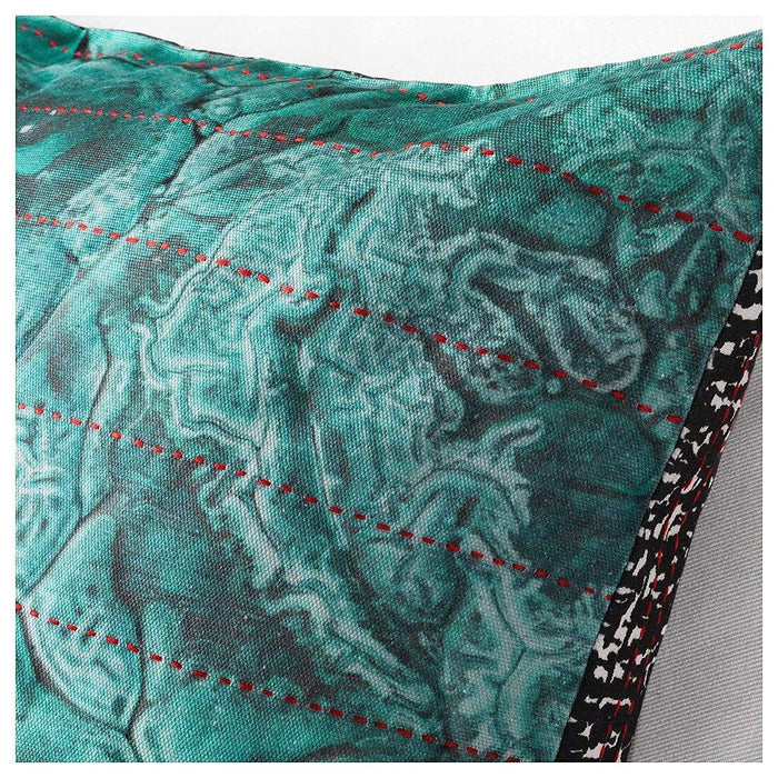 Digital Shoppy IKEA cushion cover (Black, Green, 65x65 cm (26x26))-For sofa, bed, living room, outdoor furniture, home decor, stylish, design ideas and patterns, fabric, online in India-80434363