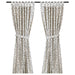 IKEA Curtains with Tie-Backs, 1 Pair - digitalshoppy.in