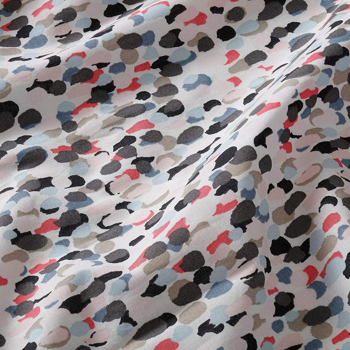 Close-up image of multicolor cotton flat sheet from IKEA  30419015
