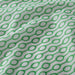Close-up image of green cotton flat sheet from IKEA  10419083