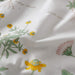 Close-up of white cotton flat sheet from IKEA 80419032