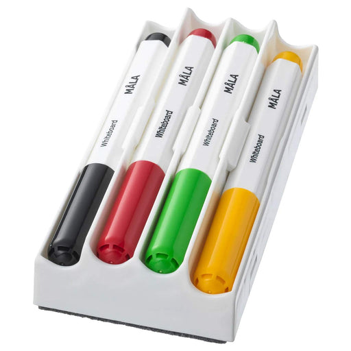 Digital Shoppy IKEA Whiteboard Pen Mixed Colors Assorted Colors - Pack of 4 - digitalshoppy.in