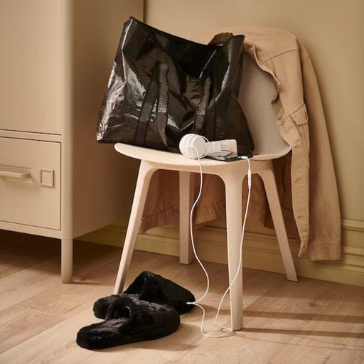 Digital Shoppy IKEA Slippers, black, S/M,bathroom-slippers-bathproducts-bathtextilesL-00526762